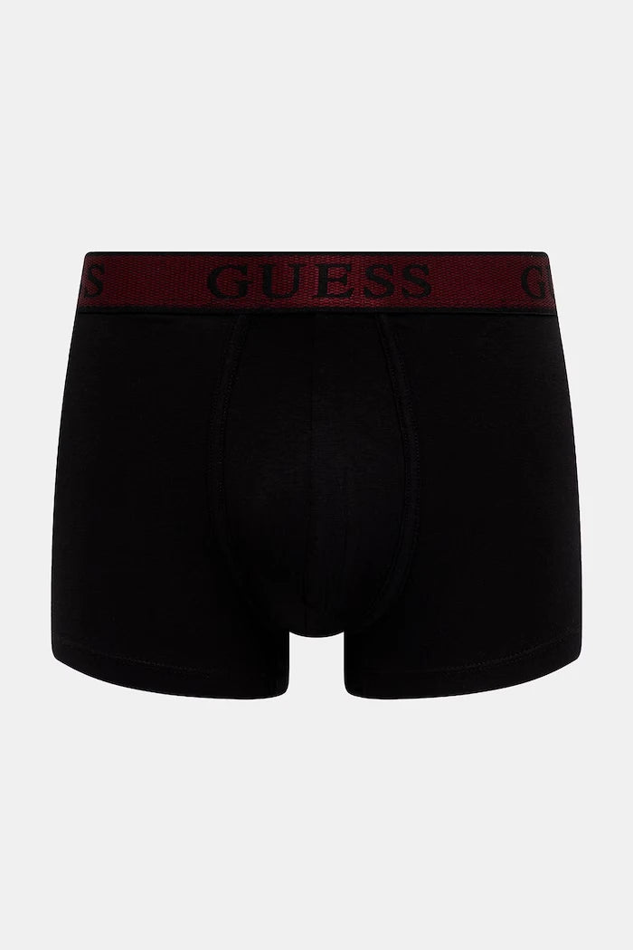 Guess Erkek Pamuklu Elastan Boxer JOE 3'lü