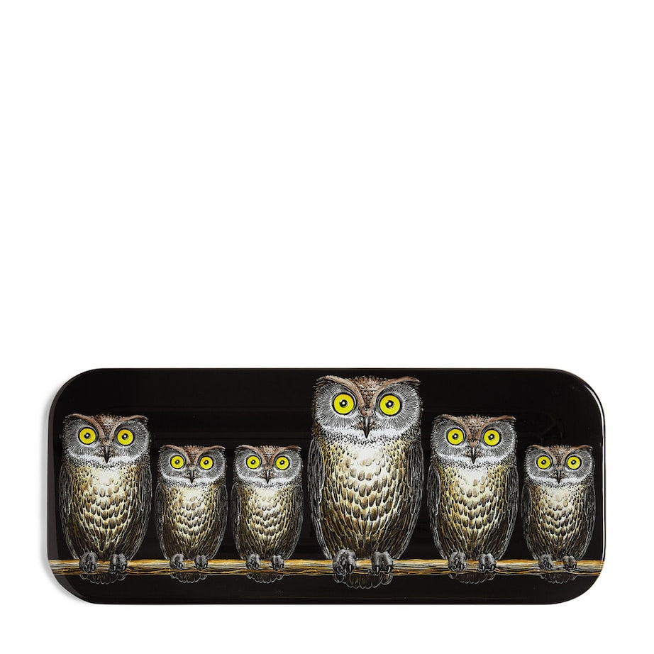 Fornasetti Civette Tray (60cm)