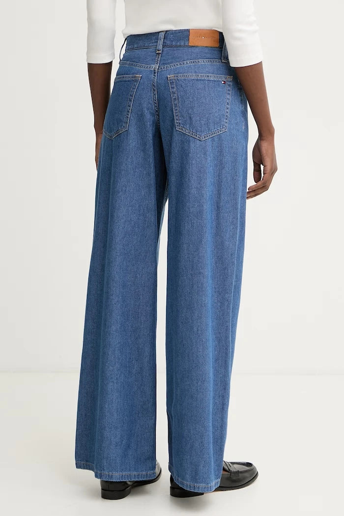Tommy Hilfiger дънки wide leg дамски