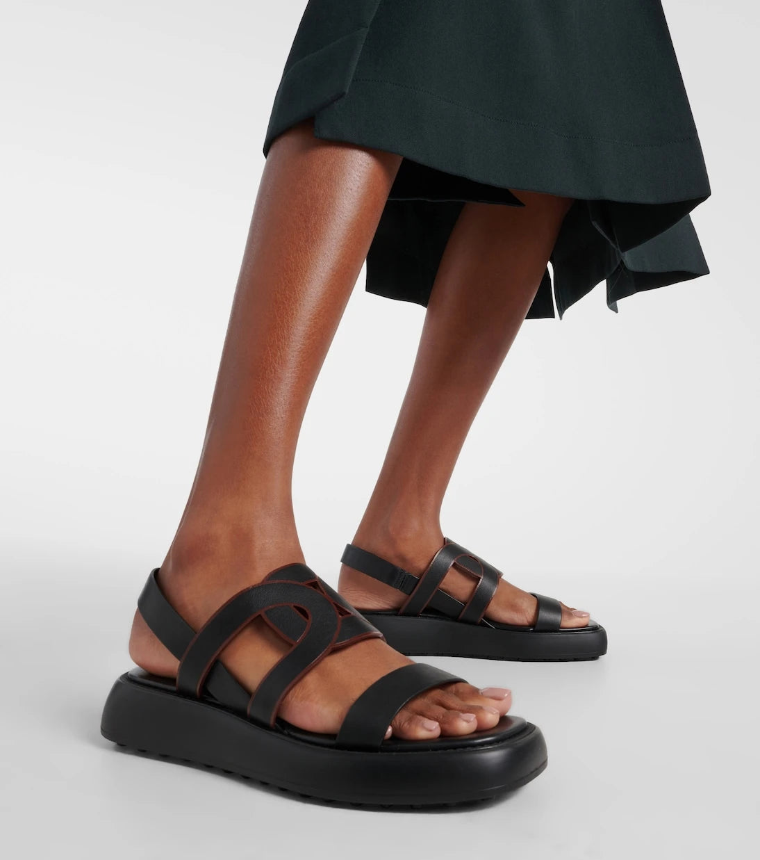 Tod's - Catena leather sandals