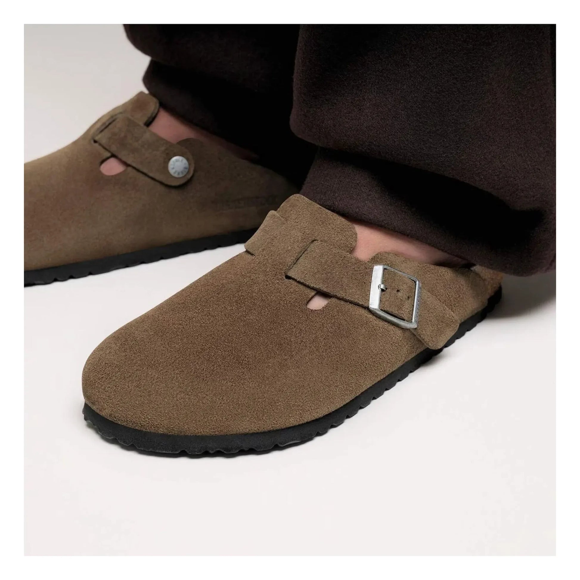 BIRKENSTOCK - Boston Soft Footbed Sweden clogs | Brown