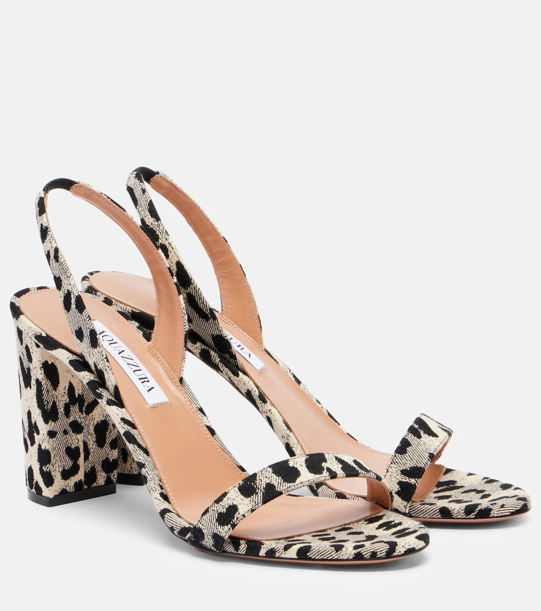 Aquazzura - حذاء سلينج باك "سو نود 85" من الكانفاس