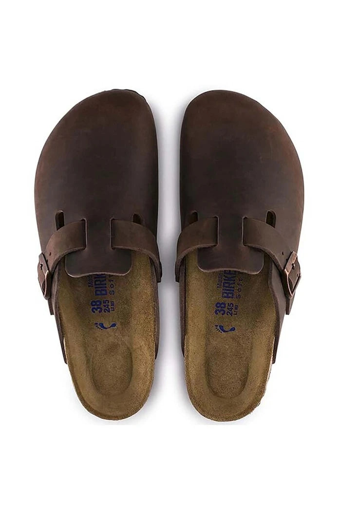 Nubuk Birkenstock Boston SFB Terlik