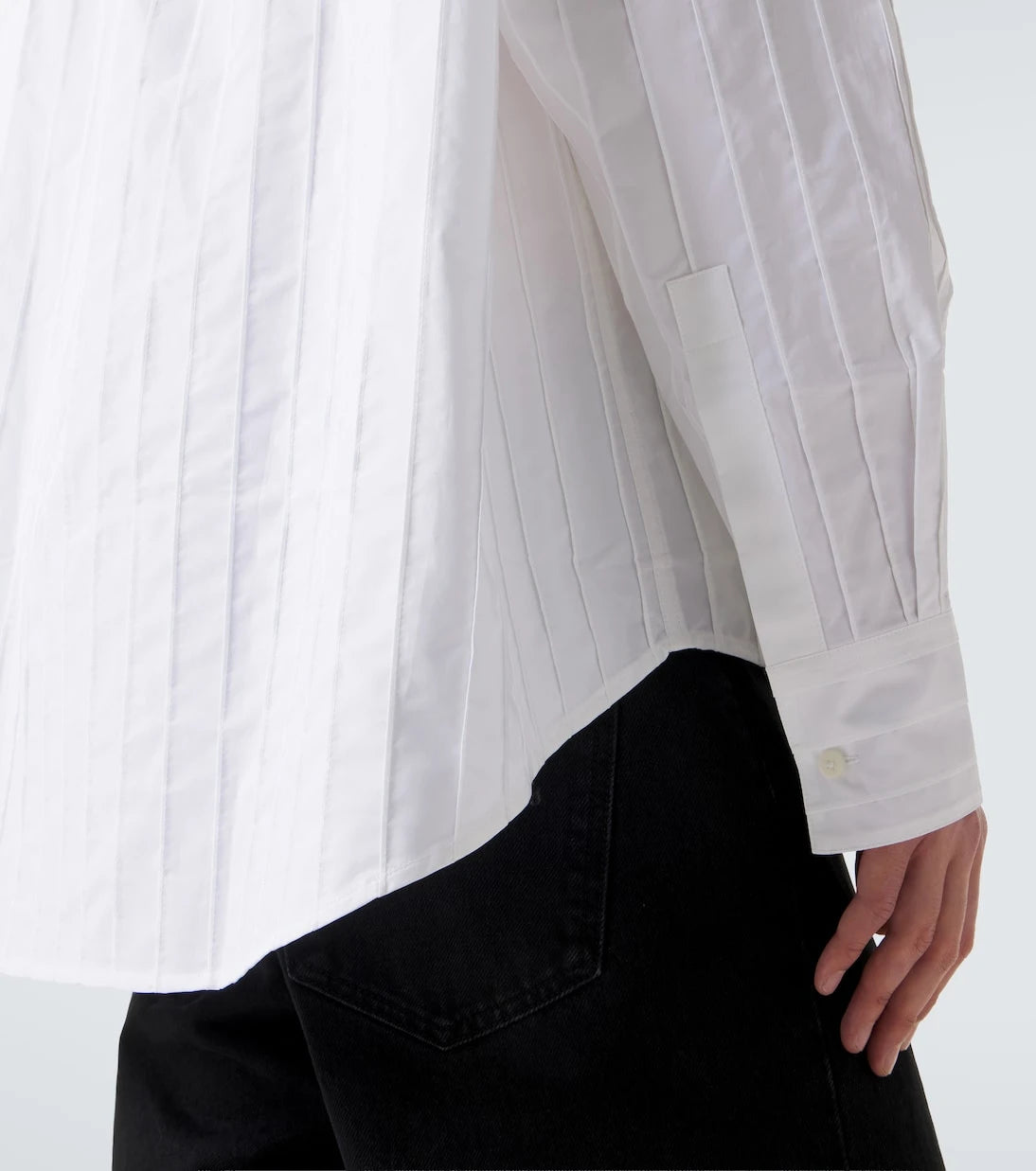 Jacquemus - Camargue embroidered striped cotton shirt