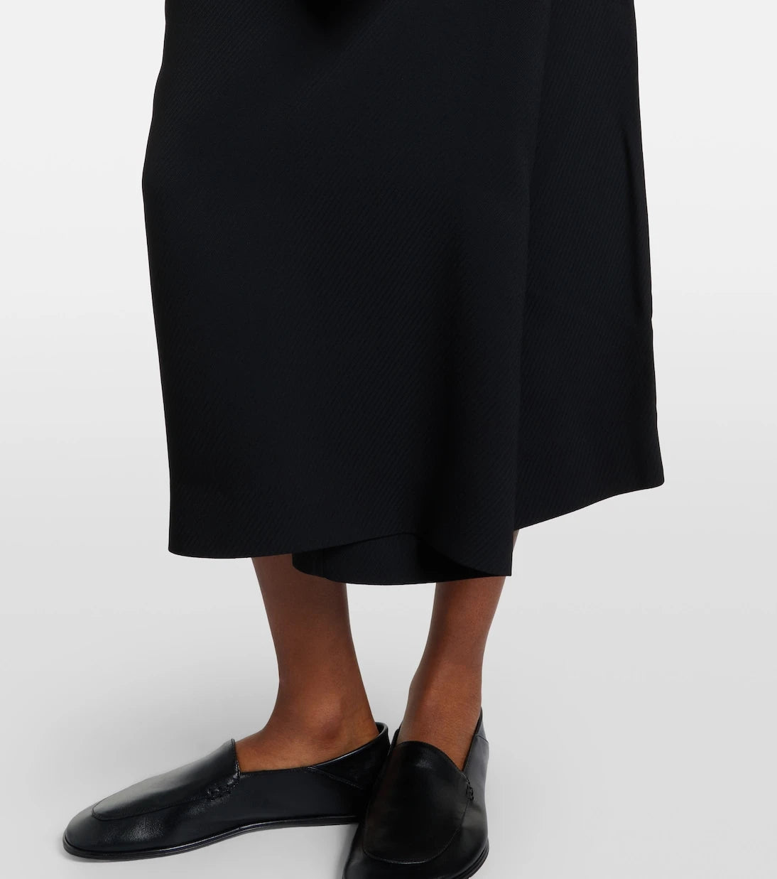 Calvin Klein Collection - Hallie striped midi skirt