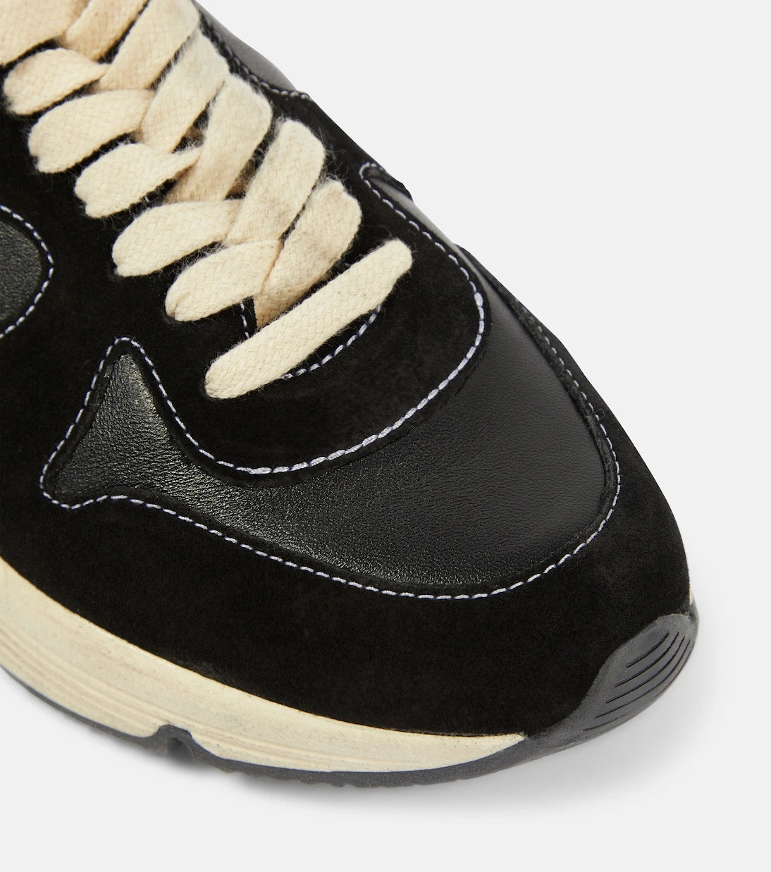 Golden Goose - Running Sole suede and leather sneakers