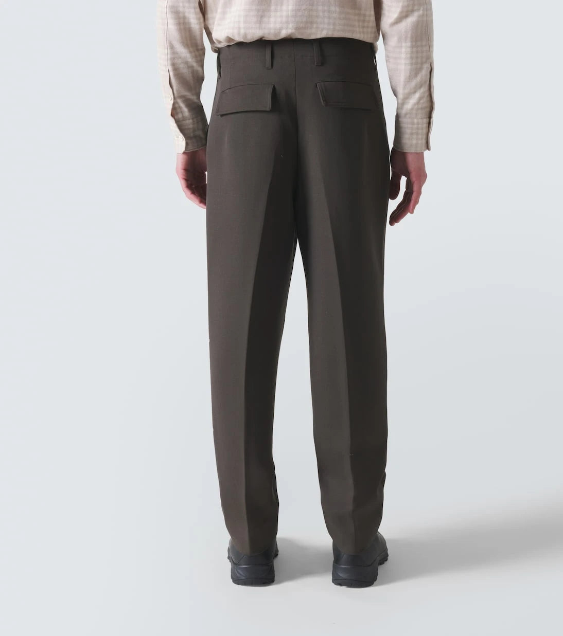 Zegna - Wool straight pants