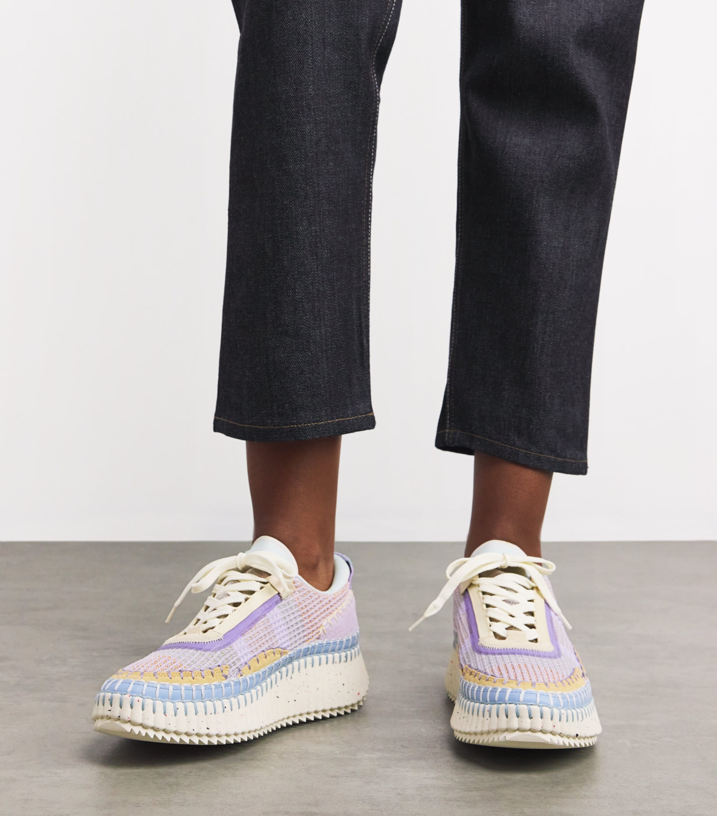 Purple Nama Runner Sneakers