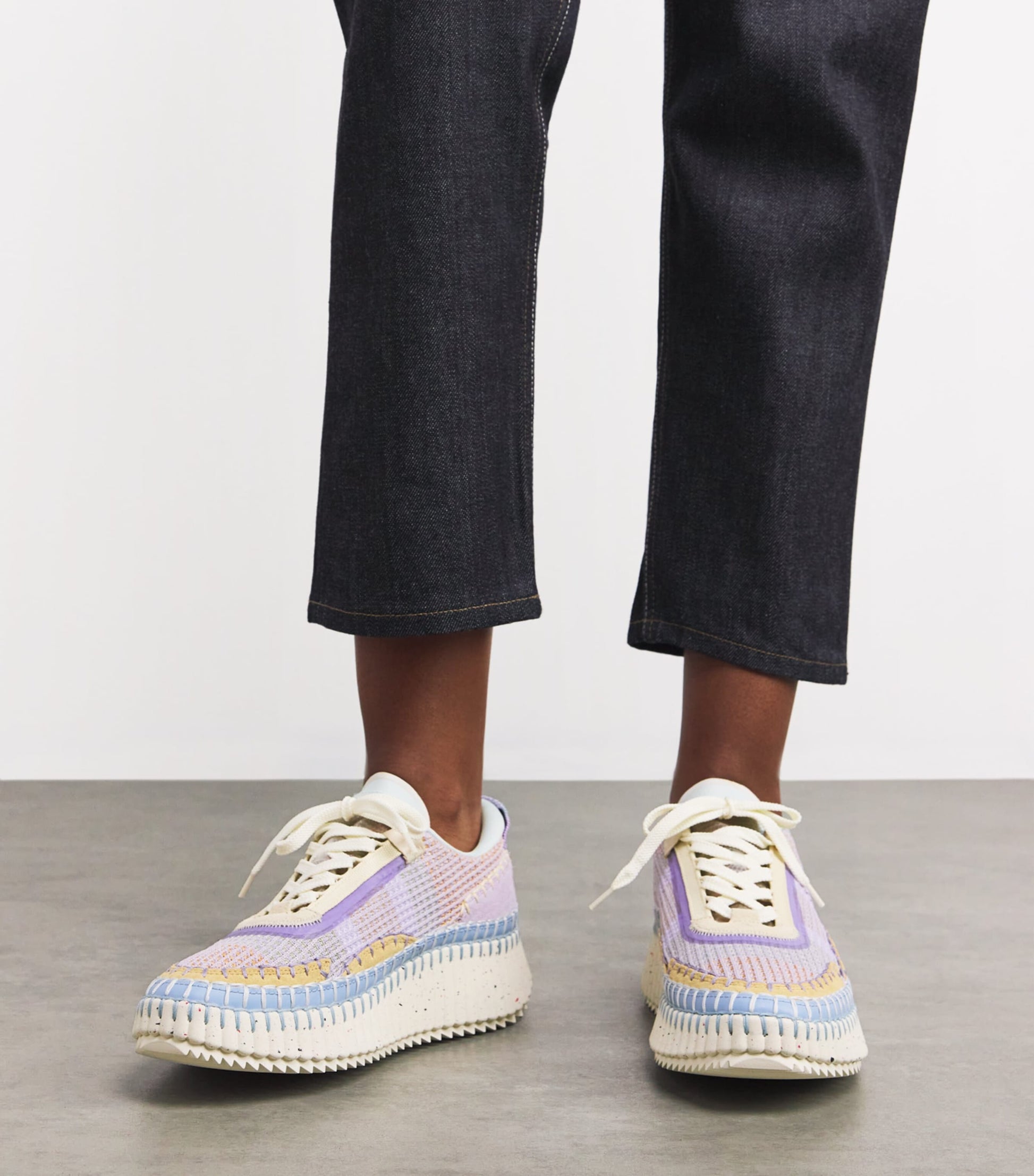 Purple Nama Runner Sneakers