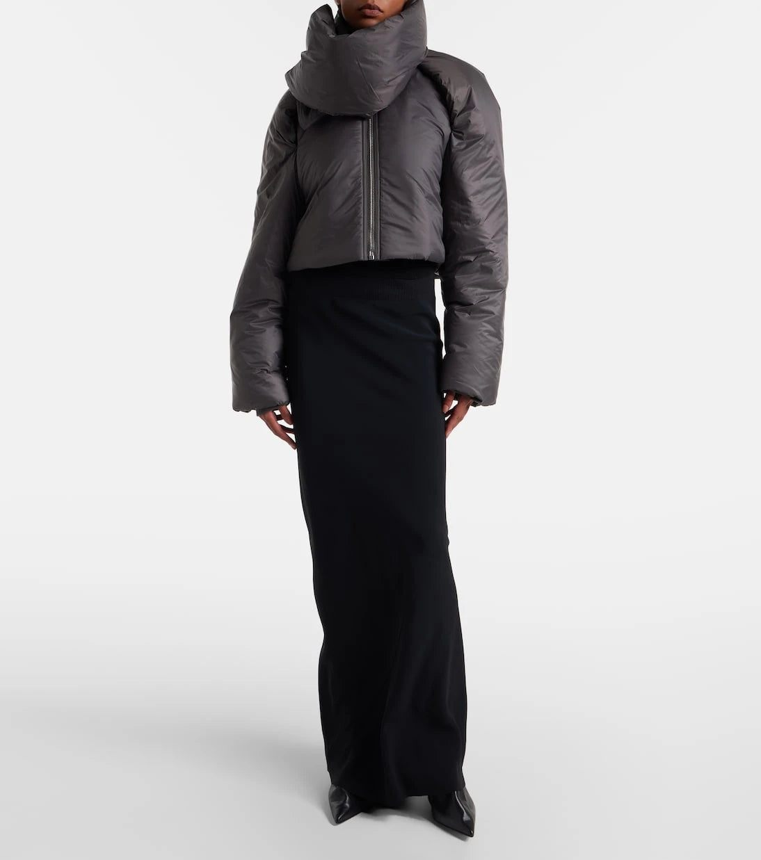 Rick Owens - Convertible puffer jacket