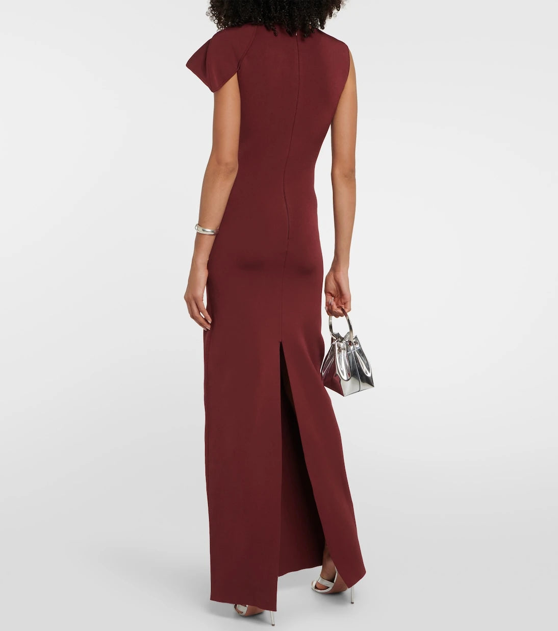 Roland Mouret - Asymmetric cutout maxi dress