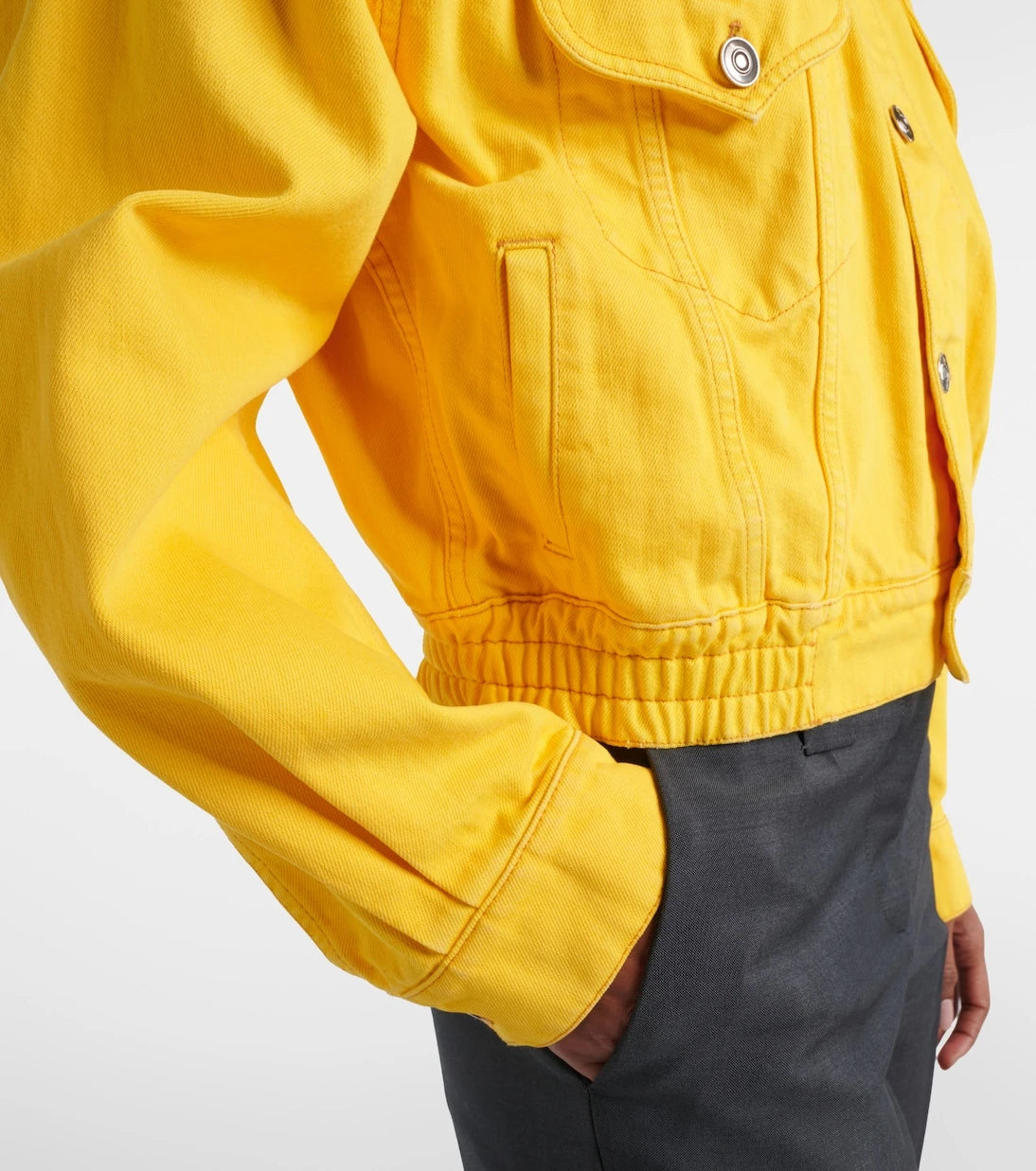 Versace - Denim blouson jacket