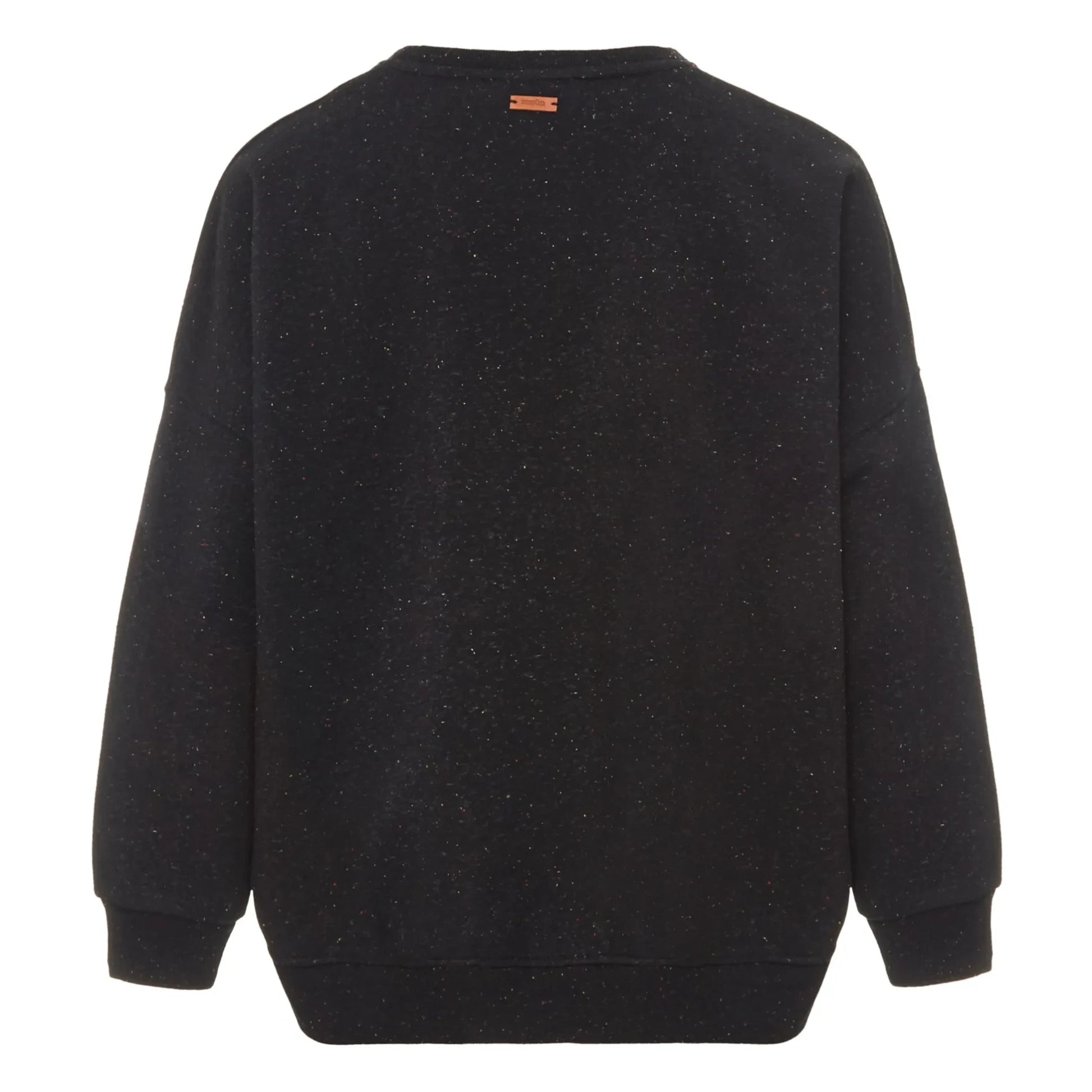 Sessùn - Chebbi Flecked Cotton Sweatshirt | Black