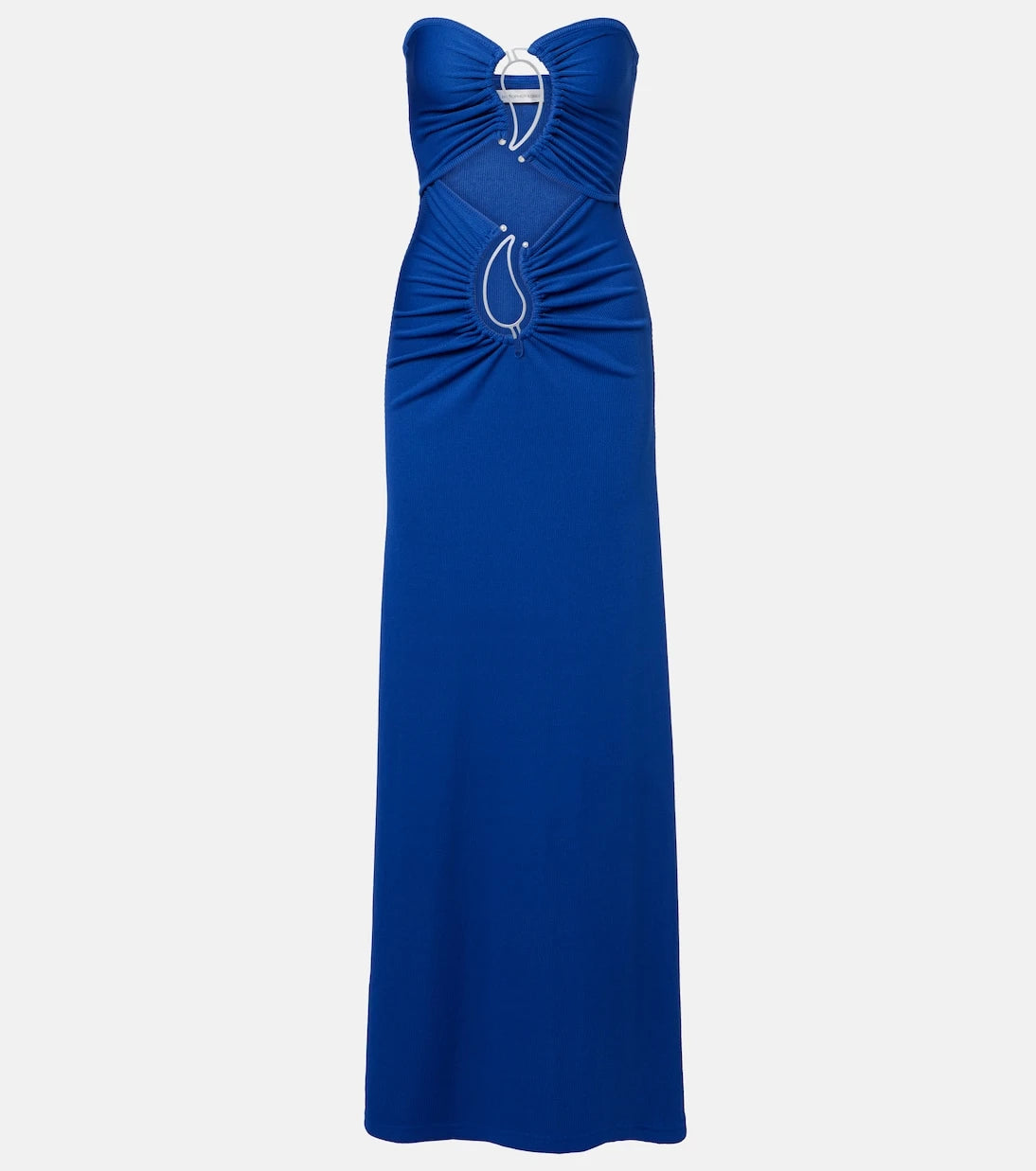 Christopher Esber - Paisley Disconnect gathered maxi dress
