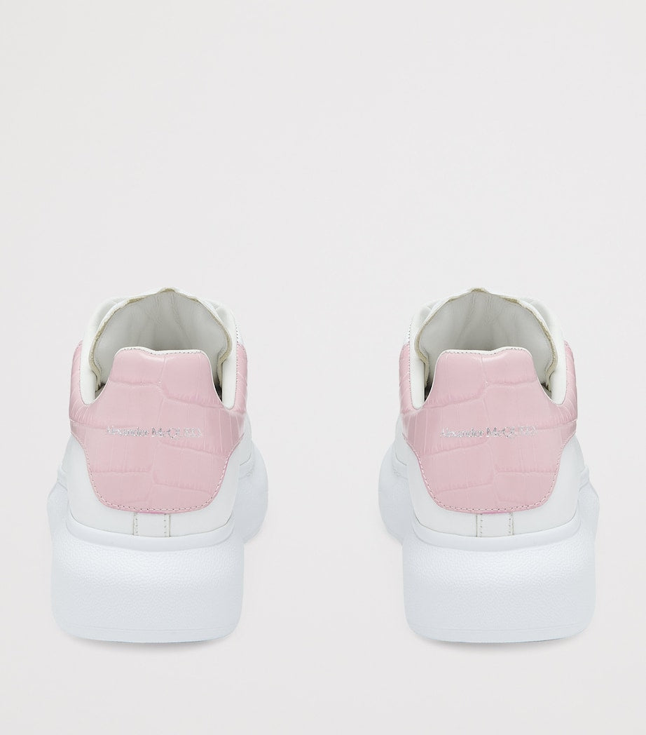 McQueen White Leather Oversized Sneakers