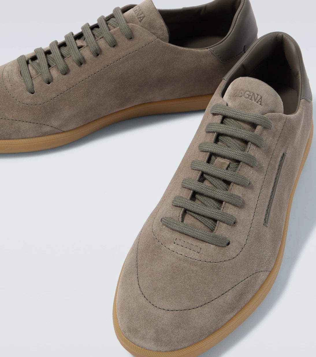 Zegna - 232 suede sneakers