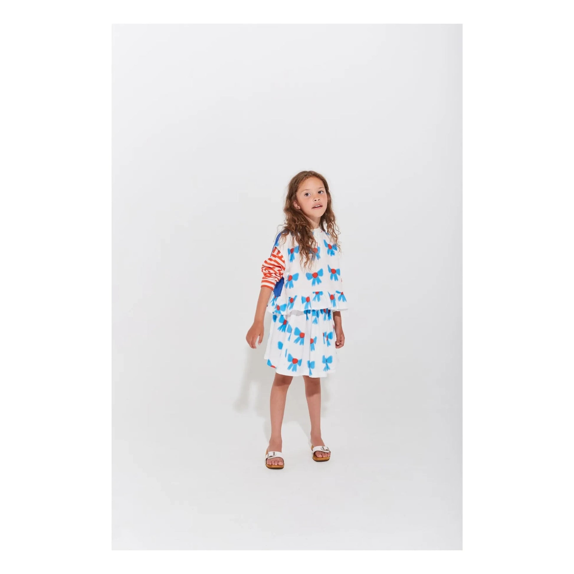 Wynken - Organic Cotton Knot Dress | Ecru