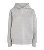 Grey Heather Zip-Up Hoodie