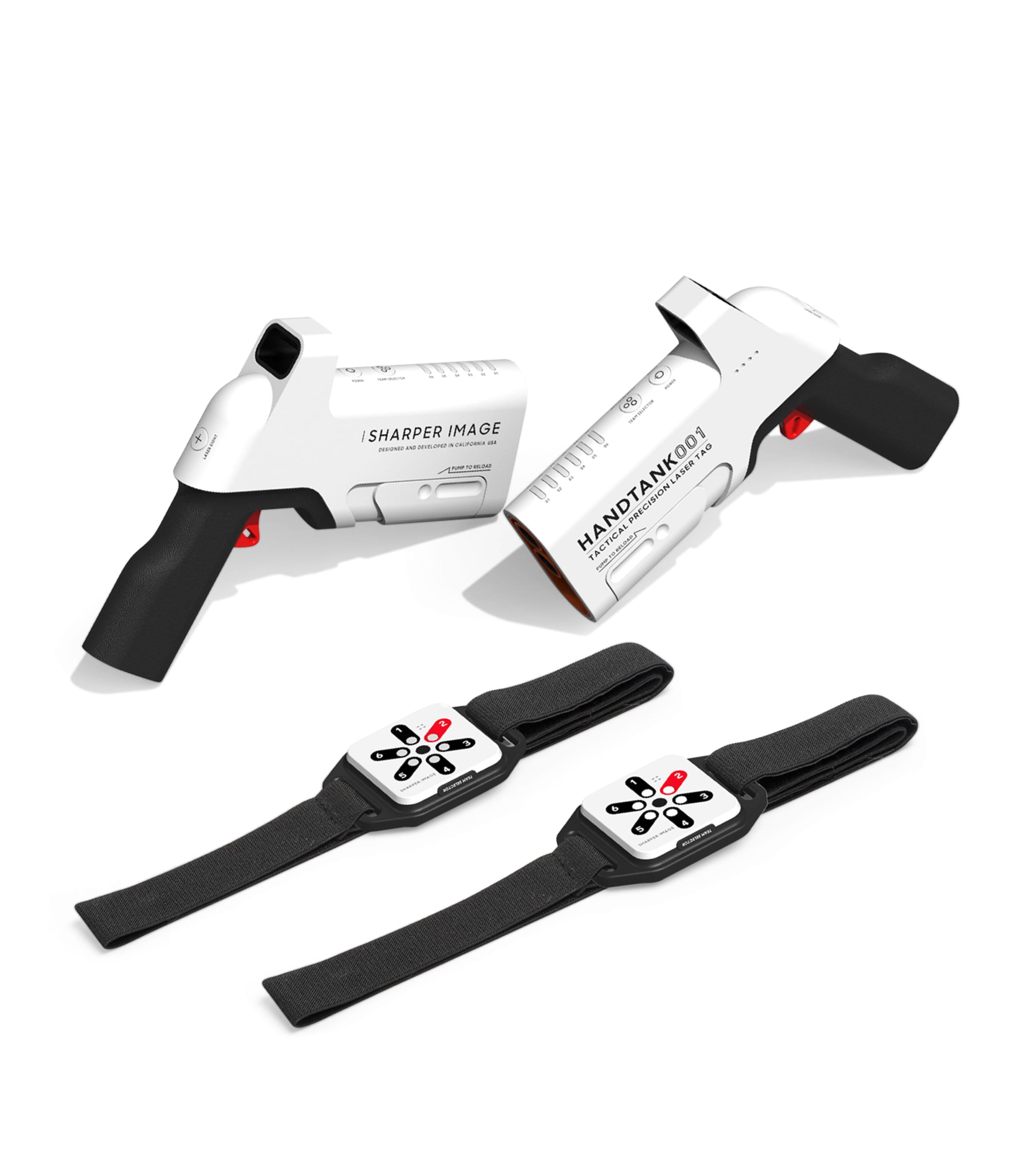 SHARPER IMAGE Laser Tag Battletank Handtank Battle Pack