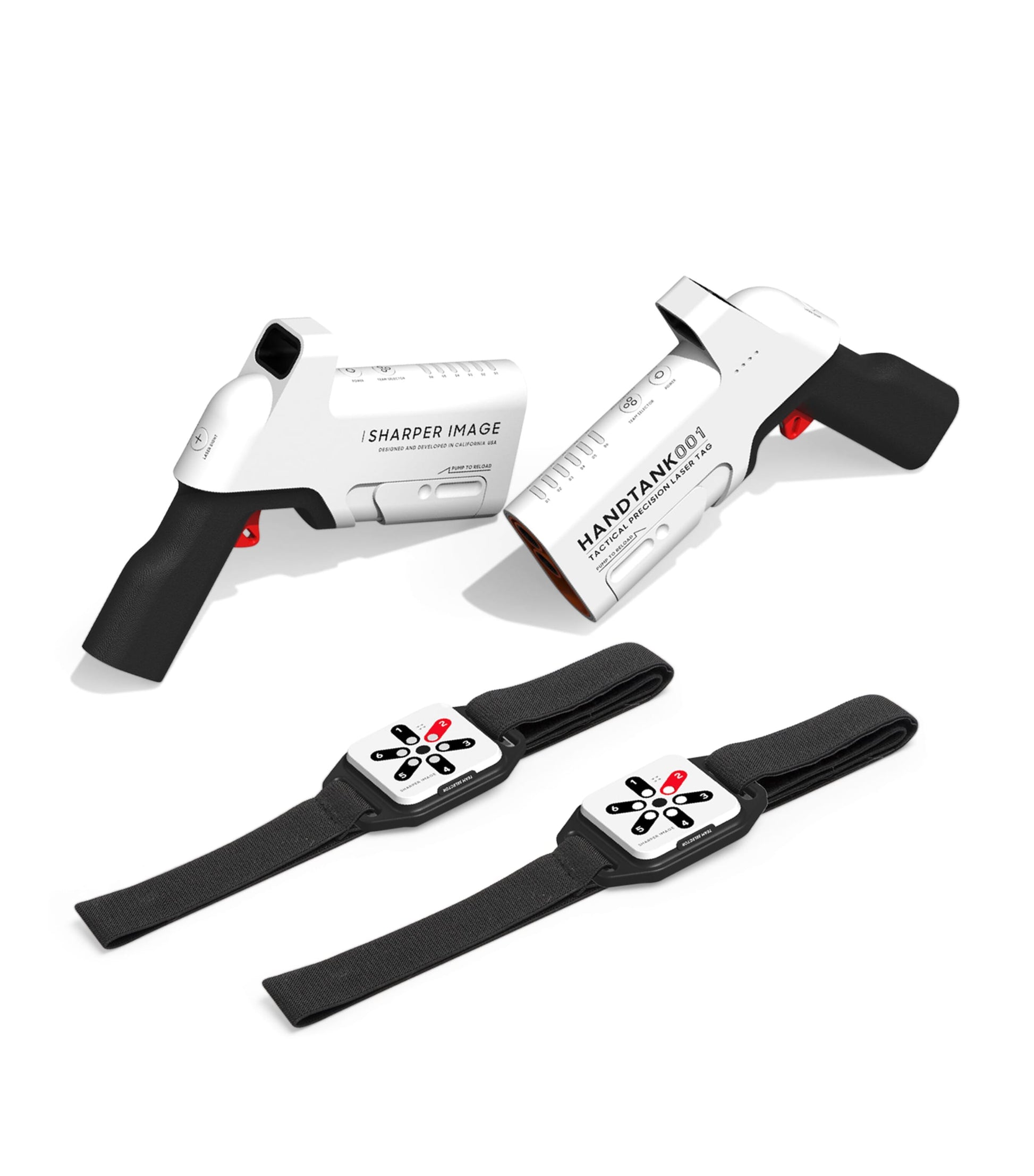 SHARPER IMAGE Laser Tag Battletank Handtank Battle Pack