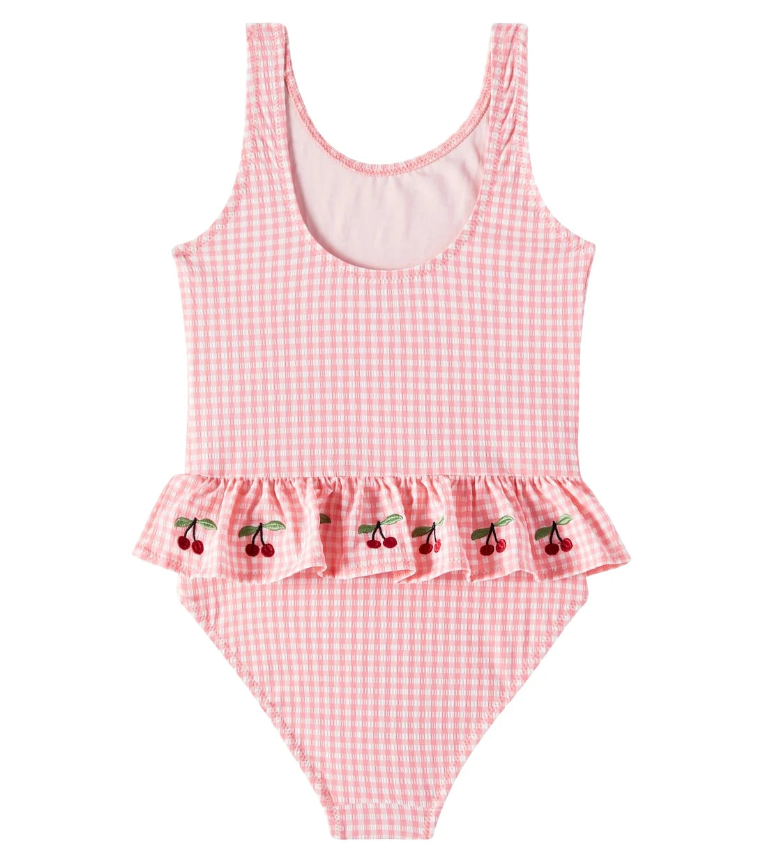 Konges Sløjd - Soline embroidered gingham swimsuit