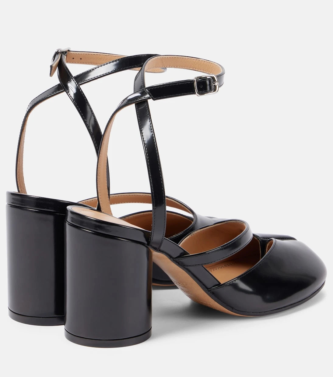 Maison Margiela - Tabi leather pumps