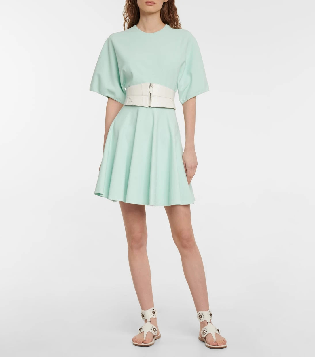 Alaïa - Pleated minidress