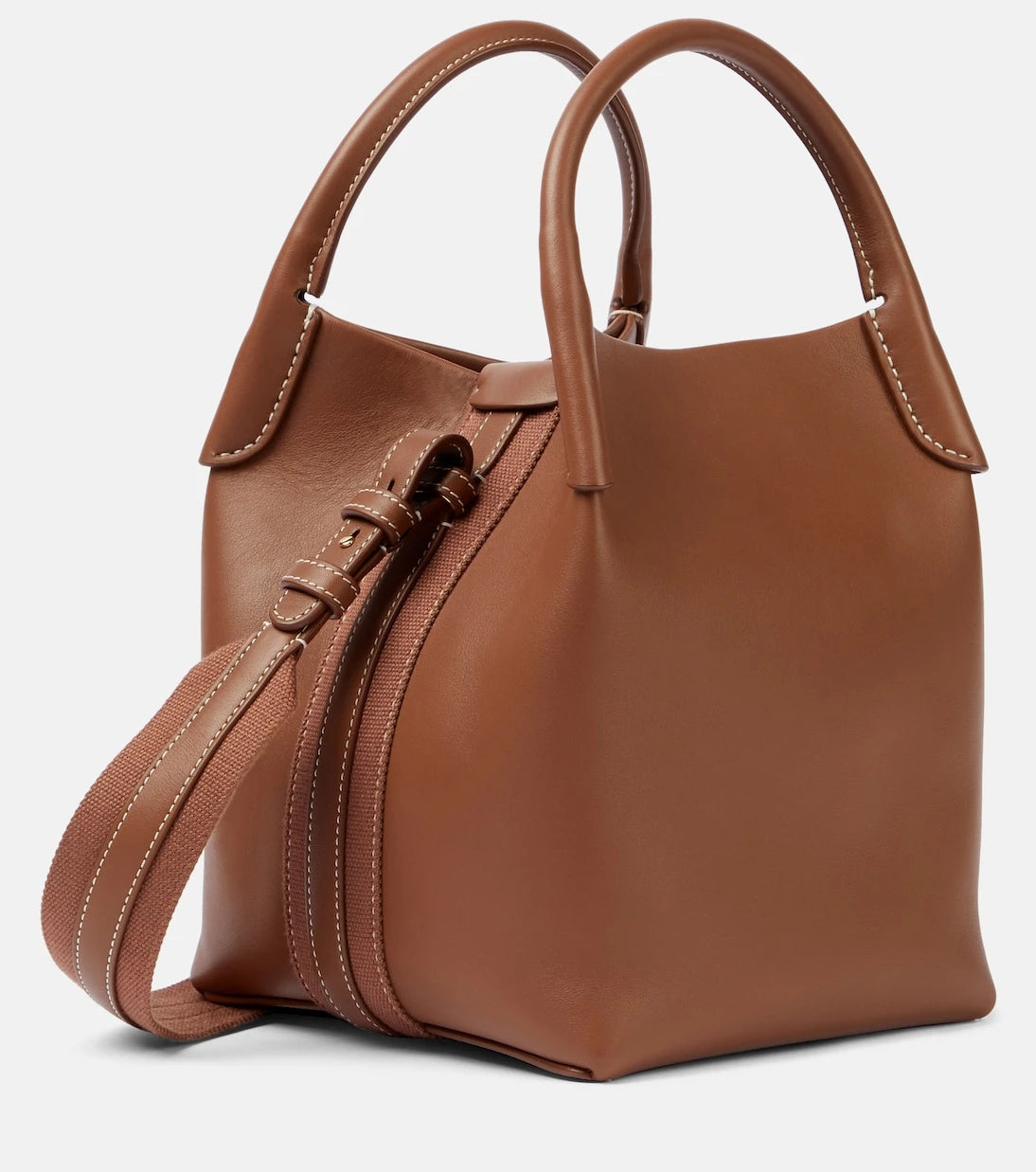 Loro Piana - Bale Small leather tote bag
