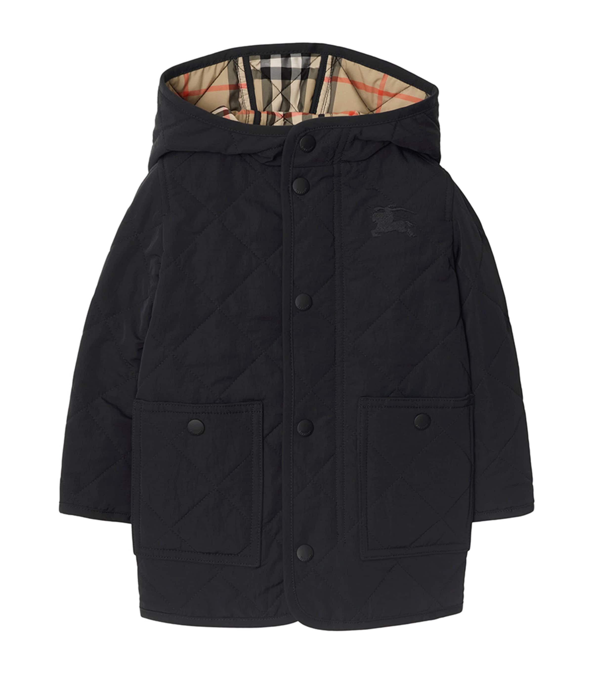 Burberry Kids Quilted EKD Coat (6-24 Months)