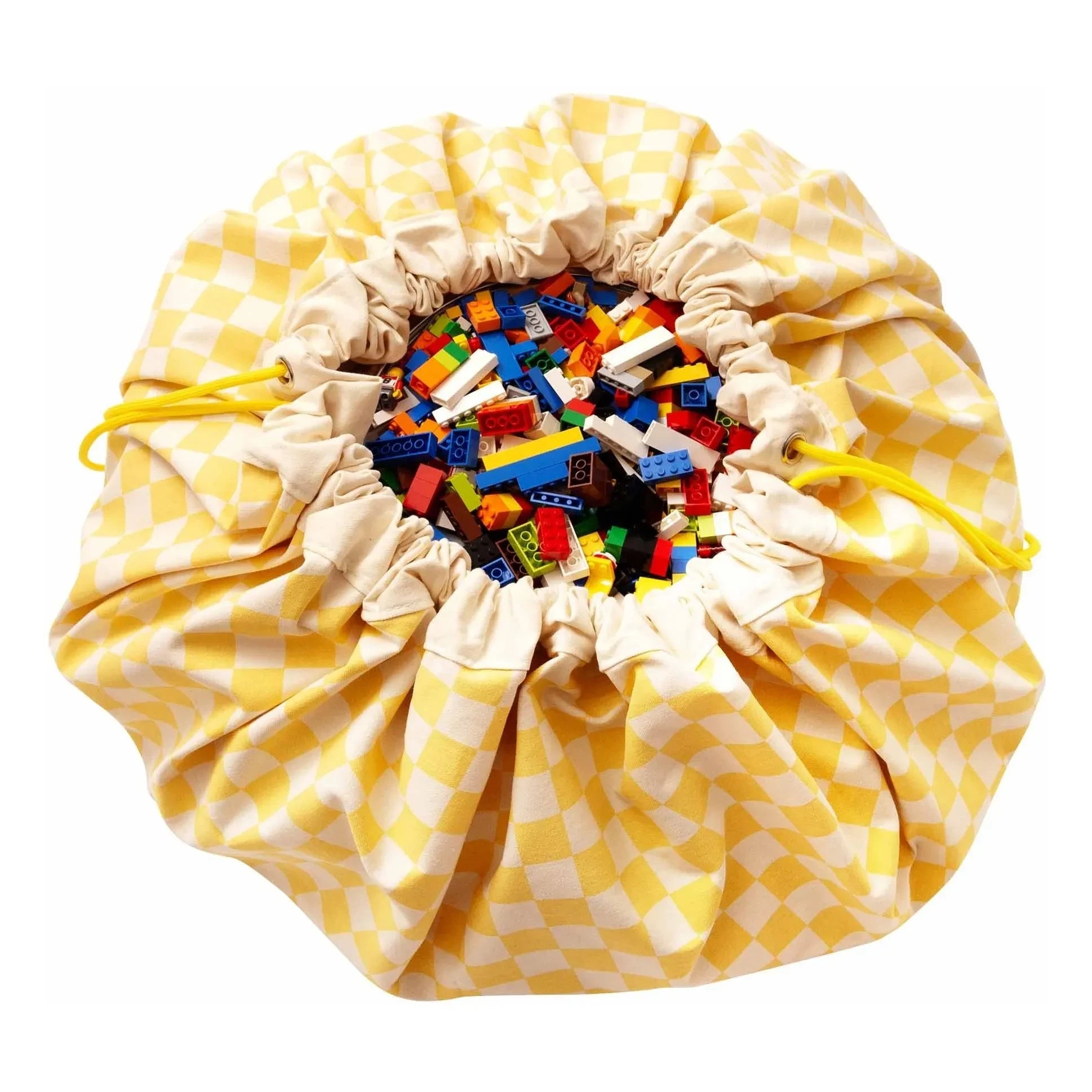 Play and Go - Noomad Bag / Playmat - Vichy | Yellow