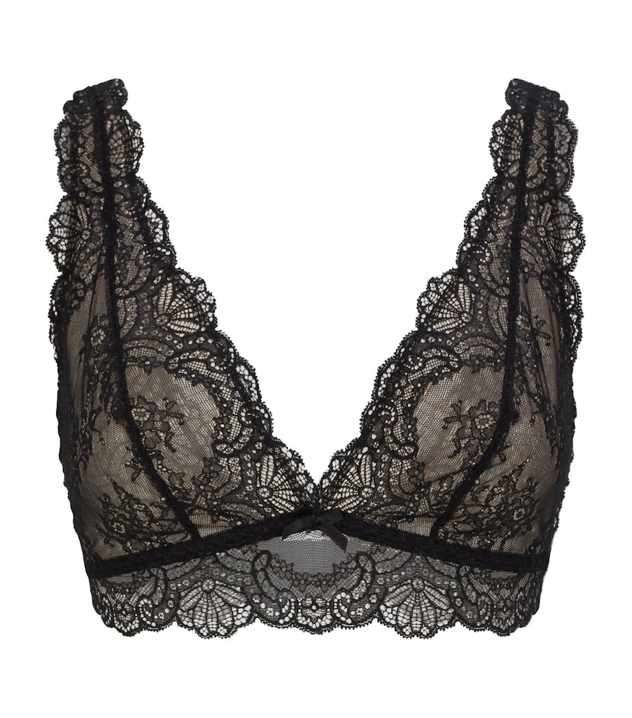 Black Sheer Lace Bralette
