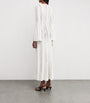 VALENTI White Sheer Salamina Maxi Dress