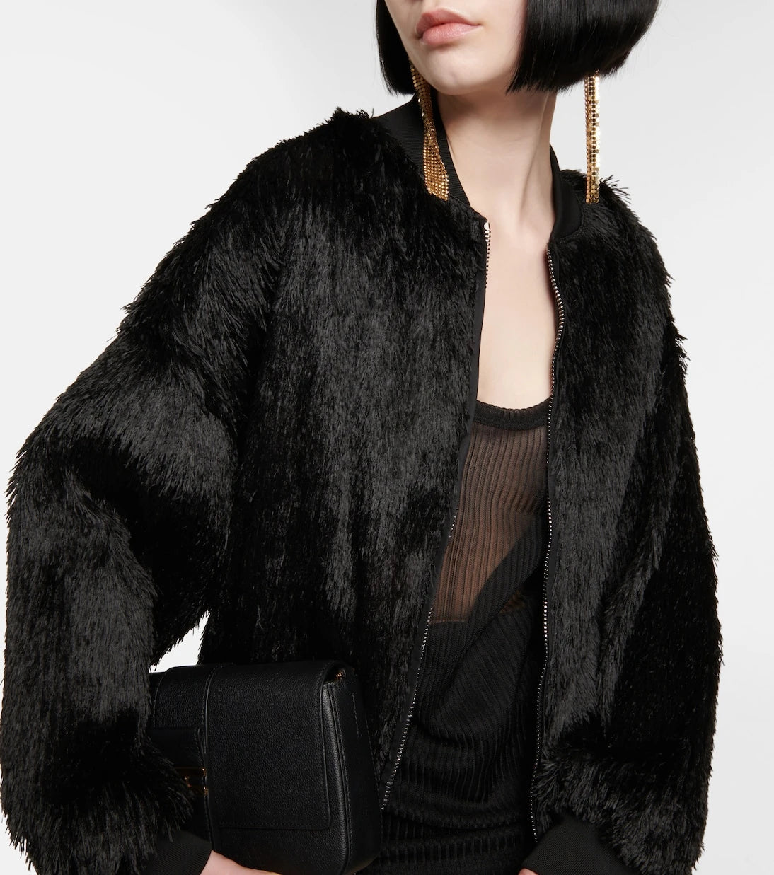 Tom Ford - Semi-sheer ribbed jersey tank top