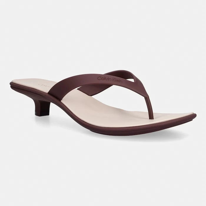 Calvin Klein джапанки дамски FLIP FLOP KITTEN HEEL THONG TPU