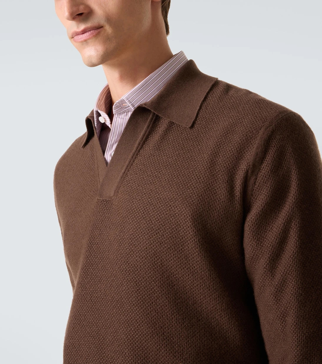 Zegna - Cashmere half-zip sweater