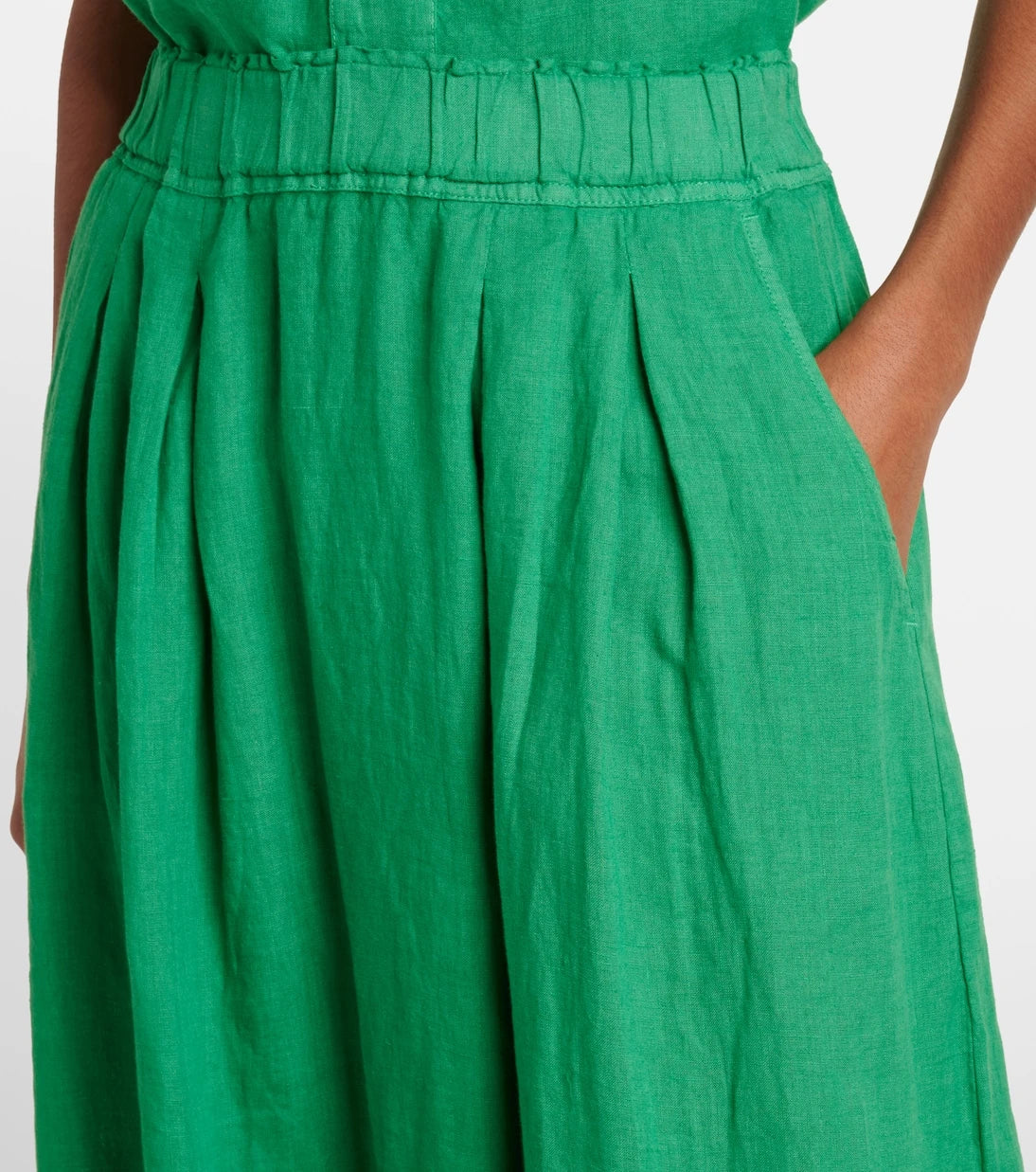 Velvet - Linda linen maxi skirt