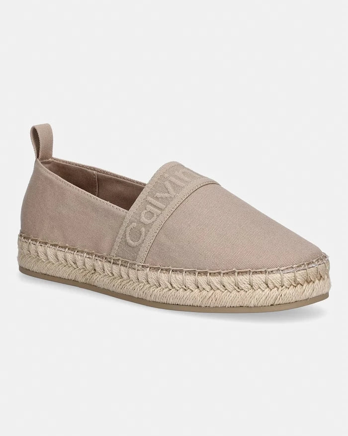 Calvin Klein kadın espadril OBLIQUE ESPADRILLE WEBBING