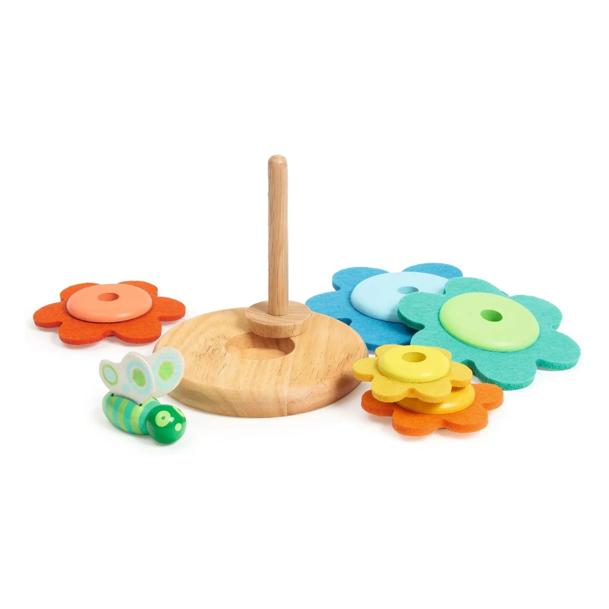 Djeco - Butterflower stacking set