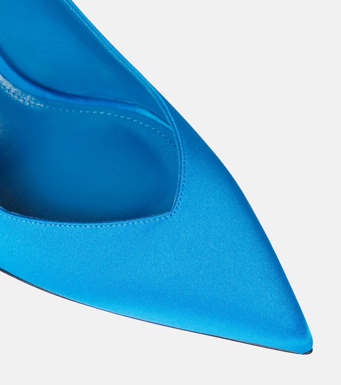 The Attico - Venus 85 satin pumps