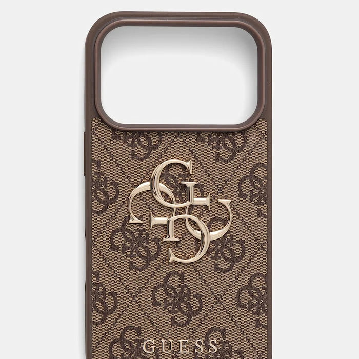 Guess кейс за телефон от имитация на кожа iPhone 17 Pro