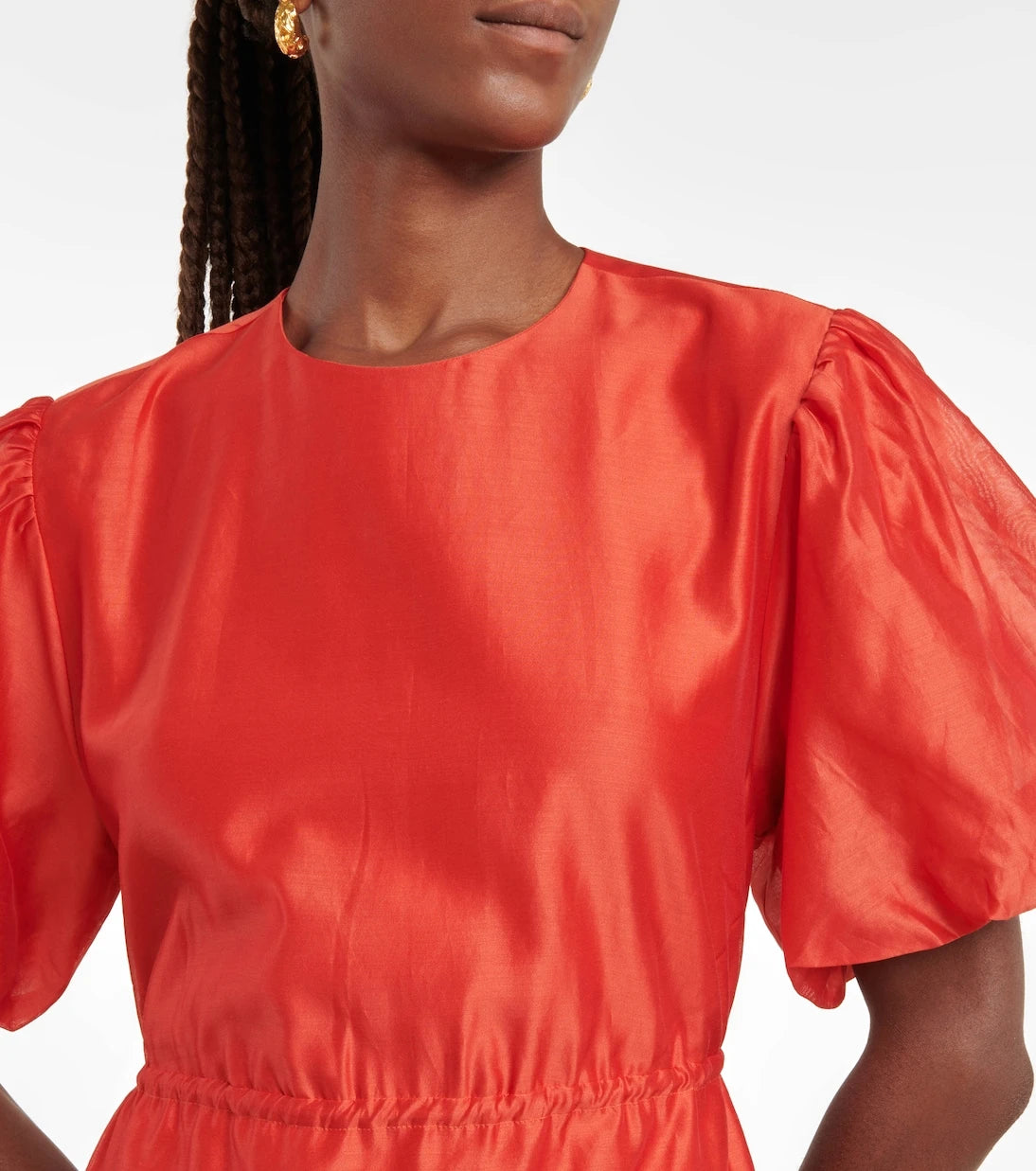 SIR - Lucelia cotton and silk minidress