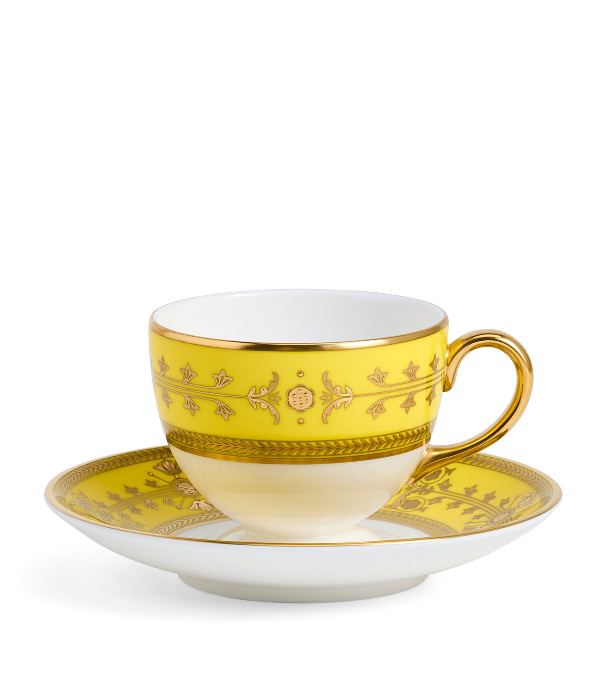 Bone China Bacchus Teacup and Saucer