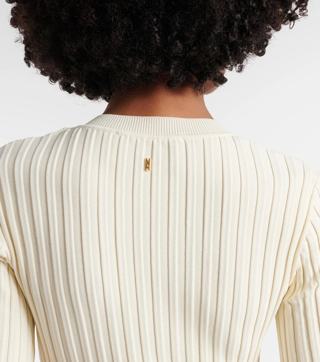 Ami Paris - Fitilli örgü mini elbise