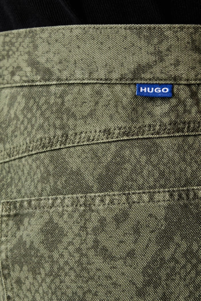 HUGO Blue Erkek Pamuk Düz Pantolon Gunter263