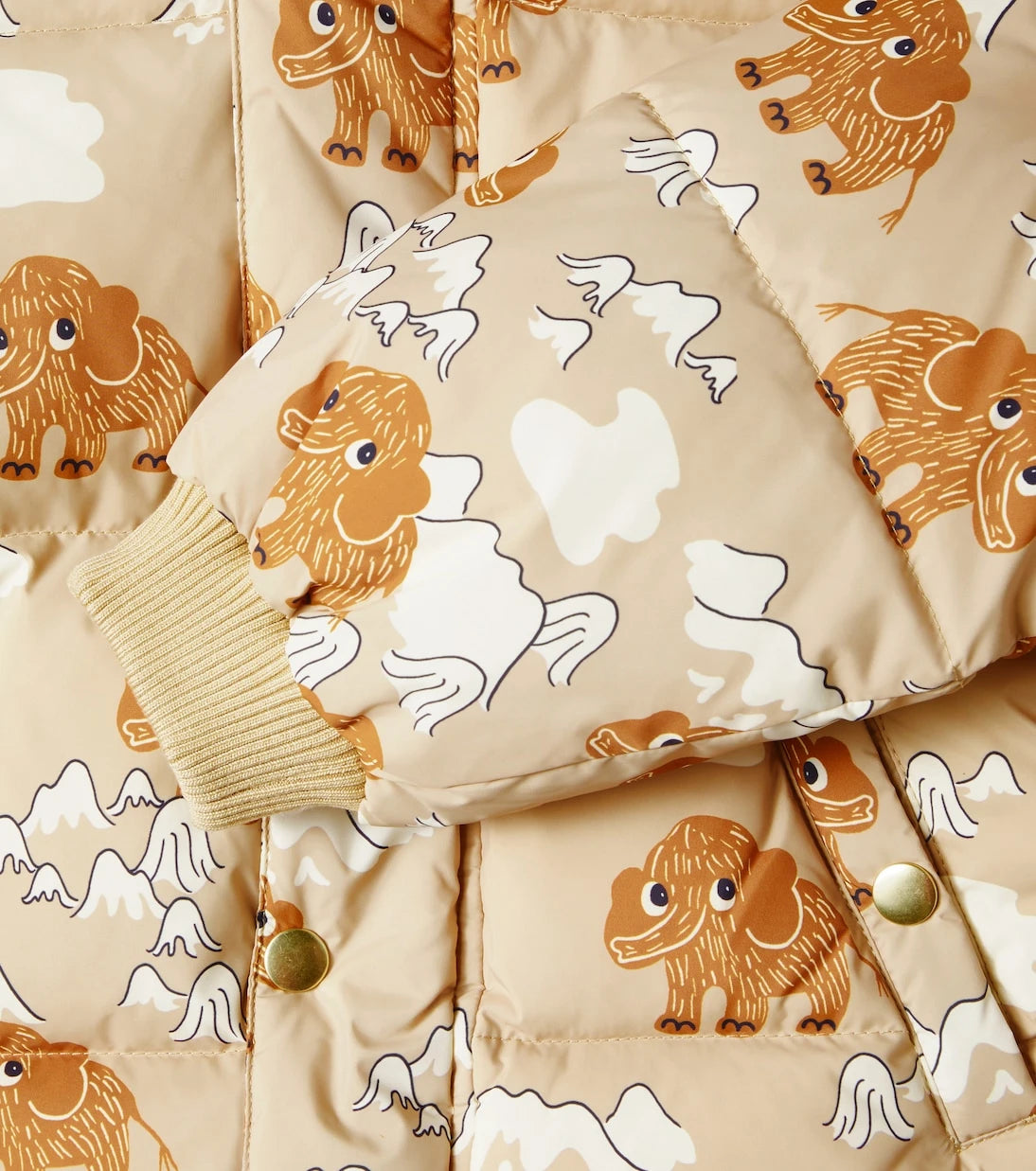 Mini Rodini - Mammoths puffer jacket