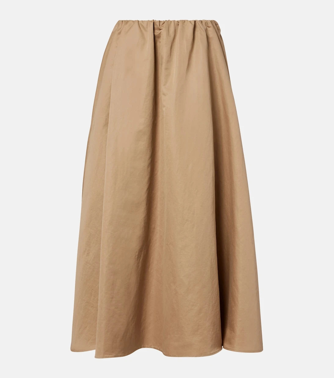 Brunello Cucinelli - Cotton-blend midi skirt