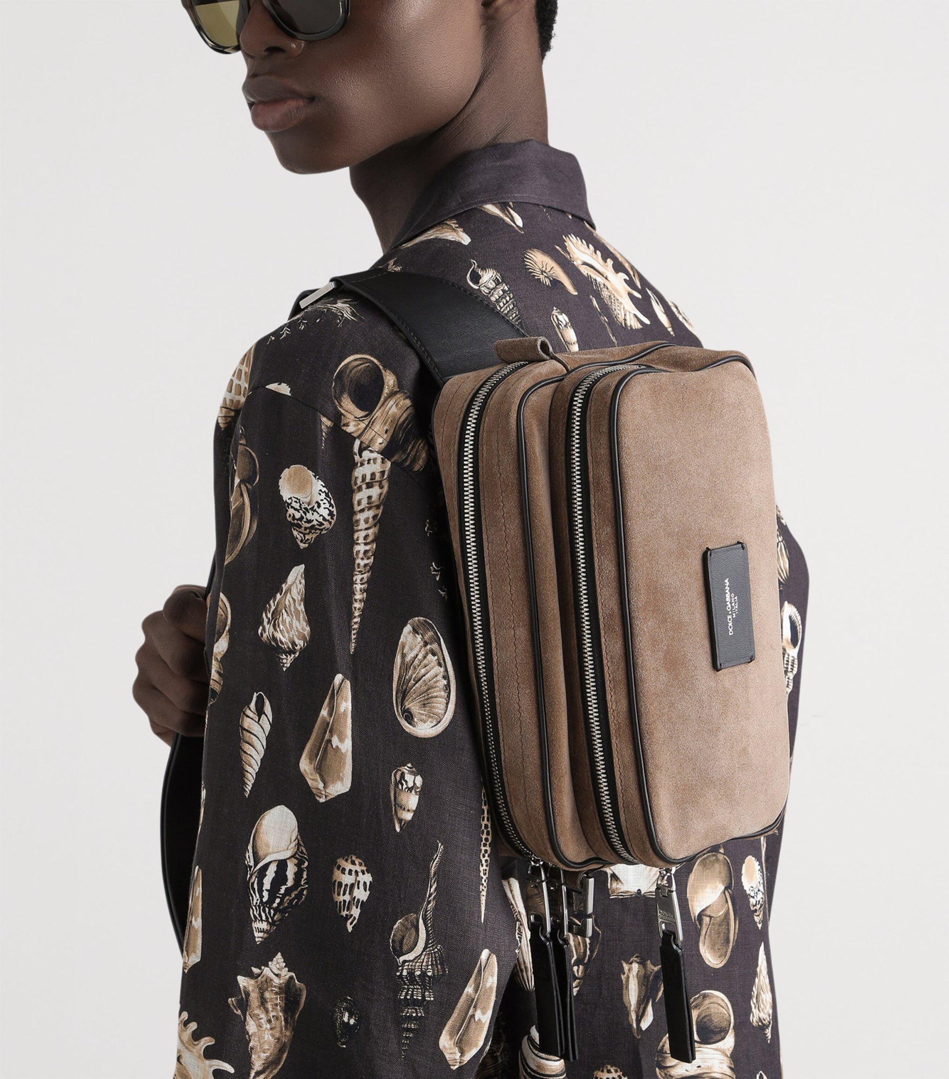 Dolce & Gabbana Suede Belt Bag