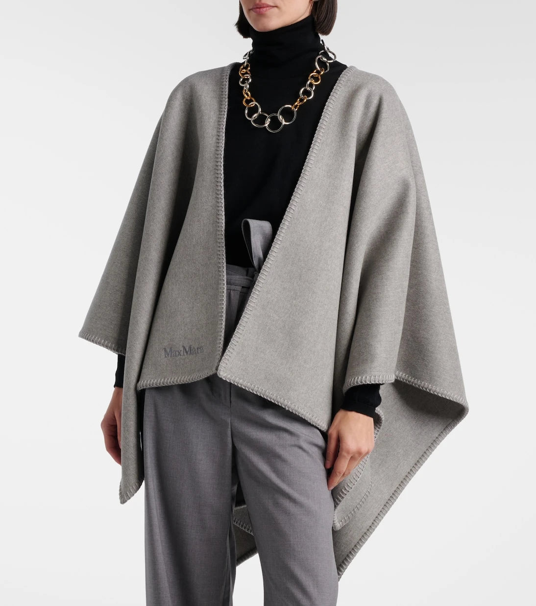 Max Mara - Virgin wool cape