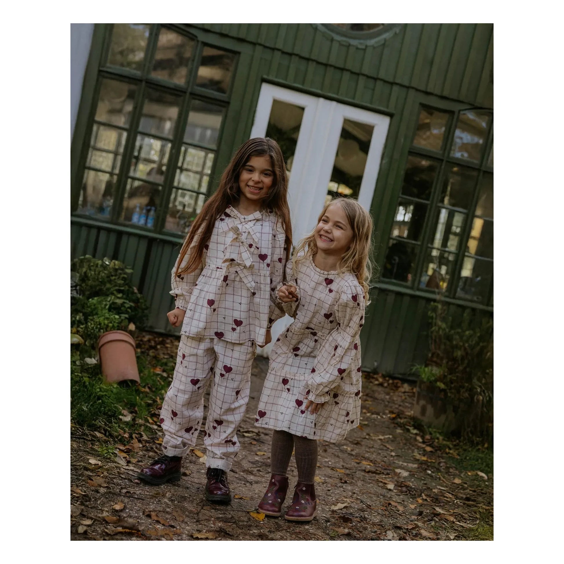 Fliink - Ilove Carreaux Blouse | Ecru