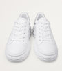 Diamond Maxi Leather Sneakers X WHITE/SILVER